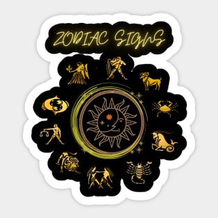 ZODIAC SIGNS Sticker